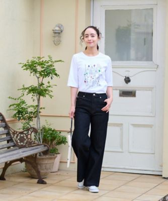 プリント刺繍Ｔシャツ【３５ｔｈ】