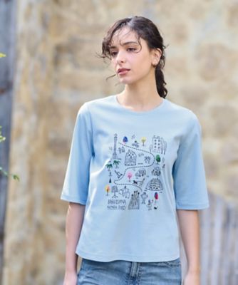 ＜CARA O CRUZ (Women)＞Ｔシャツ【３５ｔｈ】