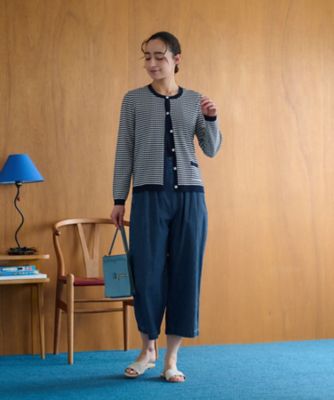 ボーダーカーディガン【ＣｏＣ　ｂｙ　ＣＡＲＡ　Ｏ　ＣＲＵＺ】
