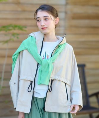 efu アイボリー オフショルダー ジップアップジャケット 前後2WAYオフショルダージップスウェット | LIFESTYLESHOP WEL