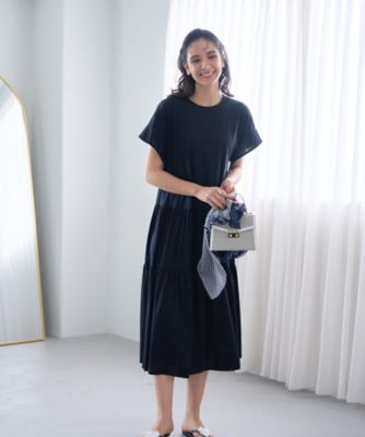 ＜CARA O CRUZ (Women)＞ティアードワンピース