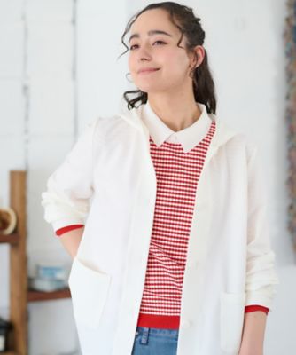 ＜CARA O CRUZ (Women)＞フーデッドブラウス【ＣｏＣ　ｂｙ　ＣＡＲＡ　Ｏ　ＣＲＵＺ】