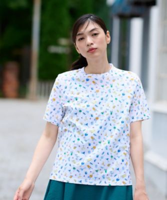 ＜CARA O CRUZ (Women)＞プリントカットソー