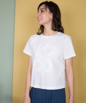 【人気】ロゴ刺繍Ｔシャツ