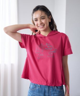 ＜CARA O CRUZ (Women)＞フーデッドカットソー