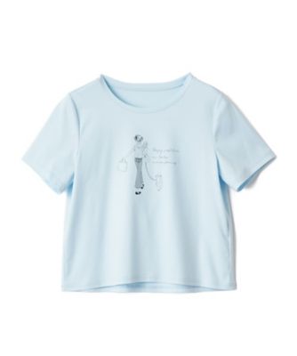 CARA O CRUZ (Women)/キャラ・オ・クルス イラストＴシャツ【ＣｏＣ　ｂｙ　ＣＡＲＡ　Ｏ　ＣＲＵＺ】