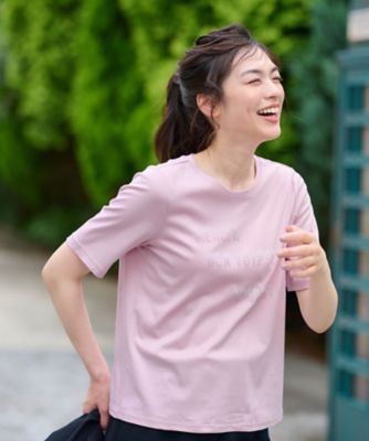 【冷感】ホットフィットロゴＴシャツ【ＣｏＣ　ｂｙ　ＣＡＲＡ　Ｏ　ＣＲＵＺ】