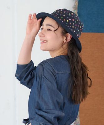 ＜CARA O CRUZ (Women)＞リバーシブルバケットハット