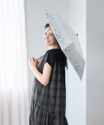 晴雨兼用折り畳み傘 | CARA O CRUZ (Women)/キャラ・オ・クルス | 三越