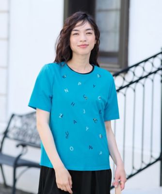 刺繍カットソー【ＣｏＣ　ｂｙ　ＣＡＲＡ　Ｏ　ＣＲＵＺ】