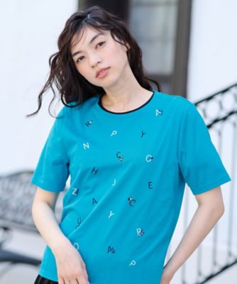 刺繍カットソー【ＣｏＣ　ｂｙ　ＣＡＲＡ　Ｏ　ＣＲＵＺ】