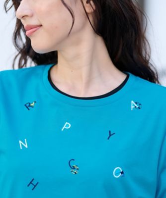 刺繍カットソー【ＣｏＣ　ｂｙ　ＣＡＲＡ　Ｏ　ＣＲＵＺ】