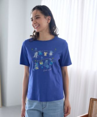 ＜CARA O CRUZ (Women)＞【冷感】ファッションモチーフＴシャツ