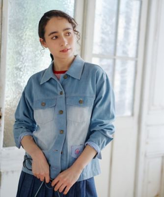 ＜CARA O CRUZ (Women)＞ウォッシュデニムジャケット
