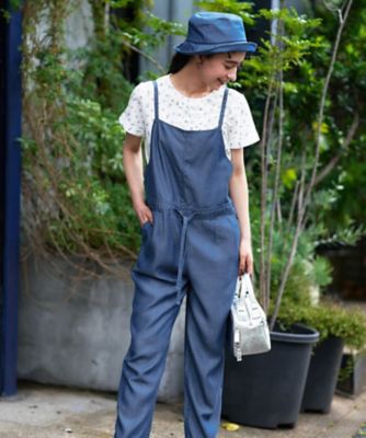 ヌキテパ サロペットパンツ NE QUITTEZ PAS!（ヌキテパ）の「ne Quittez pas ワイドパンツ
