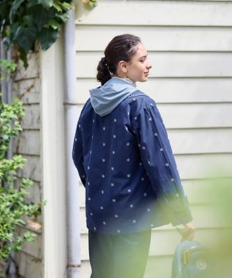 ダブルB 刺繍ジャケット ジャケット デニムジャケット ショート丈 ヒョウ柄 レオパード