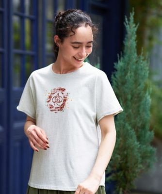 ロゴプリントTシャツ【35th】 | CARA O CRUZ (Women)/キャラ・オ