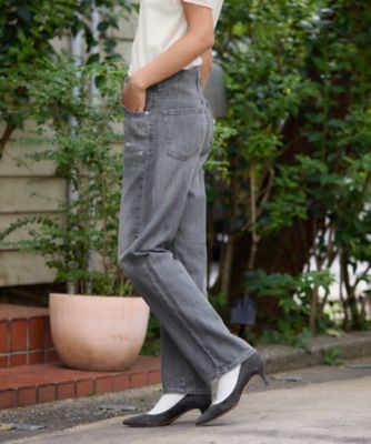 ウォッシュドデニムストレートパンツ ウォッシュドグレーストレートデニム【EDWIN】 | CARA O