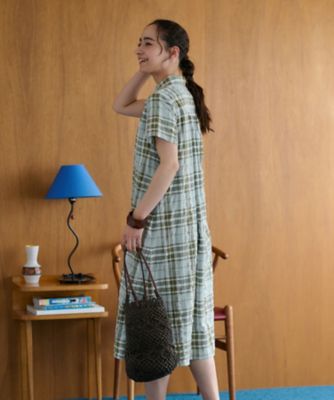 チェックシャツワンピース | CARA O CRUZ (Women)/キャラ・オ