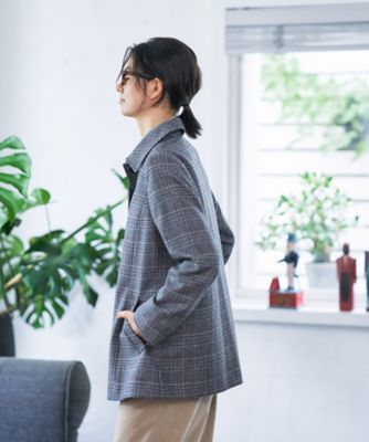 正統派】グレンチェックジャケット | CARA O CRUZ (Women)/キャラ・オ