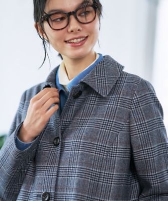 正統派】グレンチェックジャケット | CARA O CRUZ (Women)/キャラ・オ