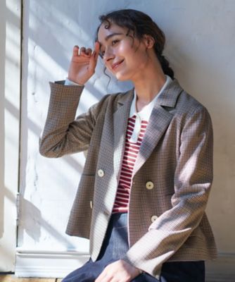 春まで使える】千鳥格子ジャケット【セットアップ】 | CARA O CRUZ
