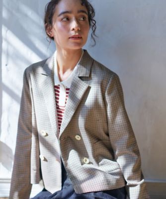 春まで使える】千鳥格子ジャケット【セットアップ】 | CARA O CRUZ 