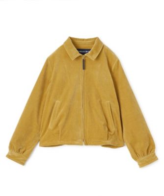 CARA O CRUZ (Women)/キャラ・オ・クルス コーデュロイジップジャケット 56キイロ コート・ジャケット【三越伊勢丹/公式】