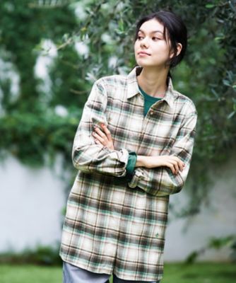 ＜CARA O CRUZ (Women)＞チェックブラウス【ＳＯＭＥＬＯＳ】【３５ｔｈ】