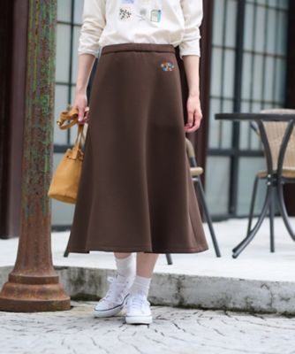 abilletage Oriental Queen オーバースカート レッド WOMEN アシンメトリープリーツスカート レッド