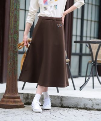 洗える フレアミモレスカート【35th】【セットアップ】 | CARA O