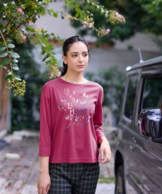 アートプリントTシャツ | CARA O CRUZ (Women)/キャラ・オ・クルス