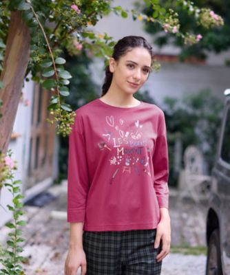 ＜CARA O CRUZ (Women)＞アートプリントＴシャツ