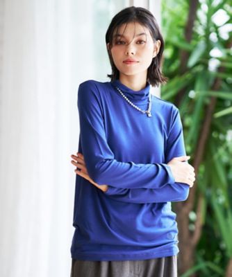 ハイネックカットソー | CARA O CRUZ (Women)/キャラ・オ・クルス