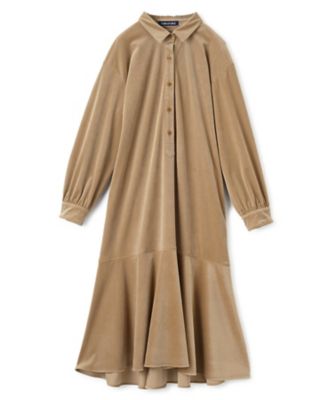 CARA O CRUZ (Women)/キャラ・オ・クルス フレアワンピース 83チャイロ ワンピース・ドレス【三越伊勢丹/公式】