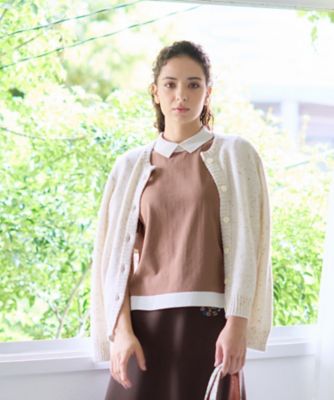クルーネックカーディガン【MUSETTI】 | CARA O CRUZ (Women