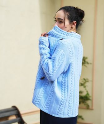 ケーブル編みニットジャケット【MUSETTI】 | CARA O CRUZ