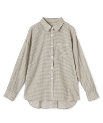 ＜CARA O CRUZ (Women)＞チェックシャツブラウス【ＣｏＣ　ｂｙ　ＣＡＲＡ　Ｏ　ＣＲＵＺ】