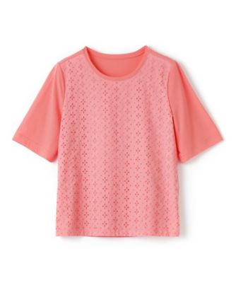 ＜CARA O CRUZ (Women)＞アイレット切替カットソー