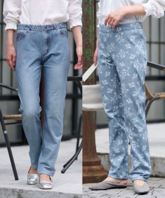 ＜CARA O CRUZ (Women)＞リバーシブルプリントパンツ