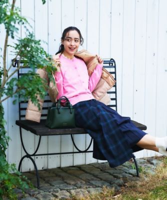 4WAY チェック柄ラップスカート | CARA O CRUZ (Women)/キャラ・オ