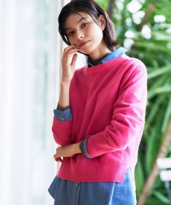 ＜CARA O CRUZ (Women)＞カシミヤニット