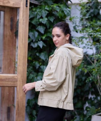 CARA O CRUZ (Women)/キャラ・オ・クルス フーデッドジャケット【CoC by CARA O CRUZ】82ベージュ コート・ジャケット【三越伊勢丹/公式】