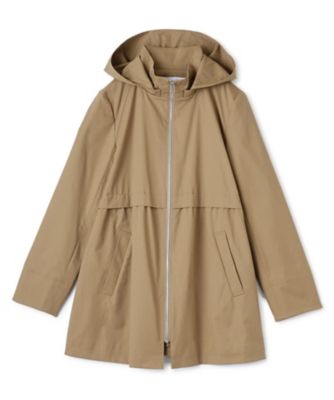 CARA O CRUZ (Women)/キャラ・オ・クルス フーデッドコート【CoC by CARA O CRUZ】83チャイロ アウター【三越伊勢丹/公式】