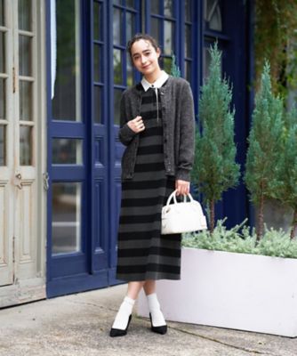 グッチ　ボーダーワンピース 原GUCCI ボーダーワンピース