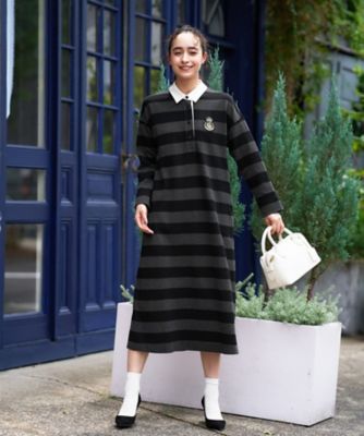 グッチ　ボーダーワンピース L】ドットボーダー ワンピース(ワンピース)｜TO BE CHIC(トゥー ビー