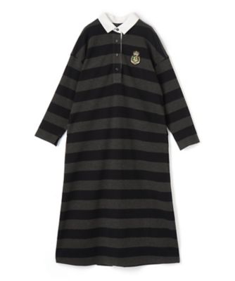 グッチ　ボーダーワンピース ポロシャツボーダーワンピース | CARA O CRUZ (Women)/キャラ・オ