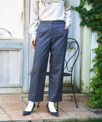 洗える トラッドチェックパンツ | CARA O CRUZ (Women)/キャラ・オ
