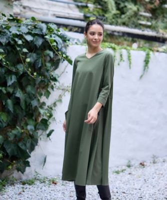 Vネックワンピース | CARA O CRUZ (Women)/キャラ・オ・クルス | 三越