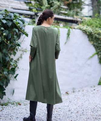 ❀YOKANG2wayVネックワンピース❀ 洗える Vネックワンピース | CARA O CRUZ (Women)/キャラ・オ・クルス